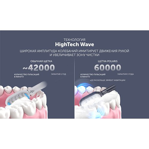 Електрична зубна щітка Polaris PETB 0303 фото 7