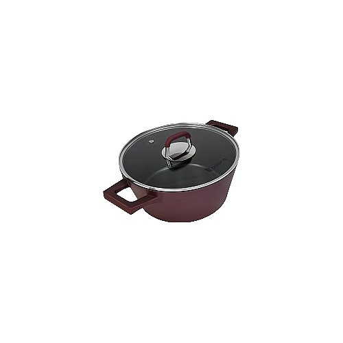 Pot with lid Polaris Burgundy-20C with a top Ø20 cm (2,4 L) фото