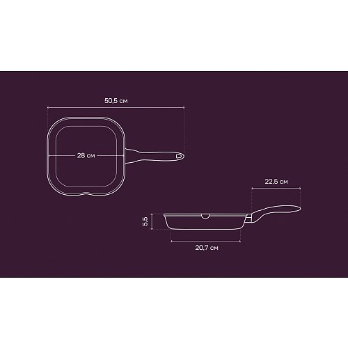 Гриль табасы Polaris ECO collection-28G алынбалы тұтқасы бар қақпақсыз Ø28 см фото 18