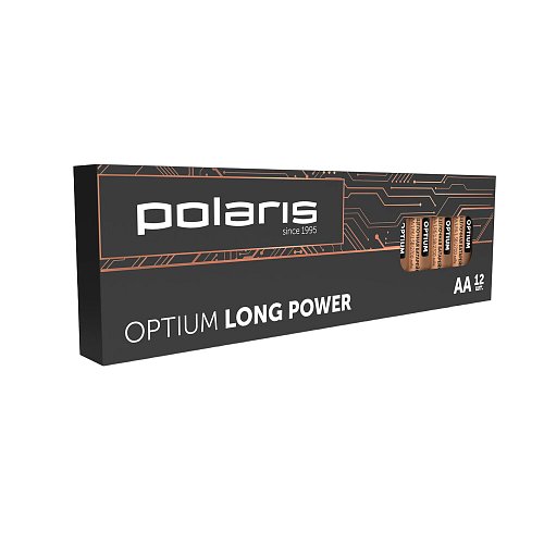 Батарейки лужні Polaris PB АА (12шт) OPTIUM фото 2