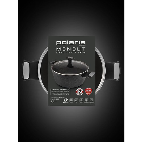 Каструля з кришкою Polaris Monolit-20C фото 12