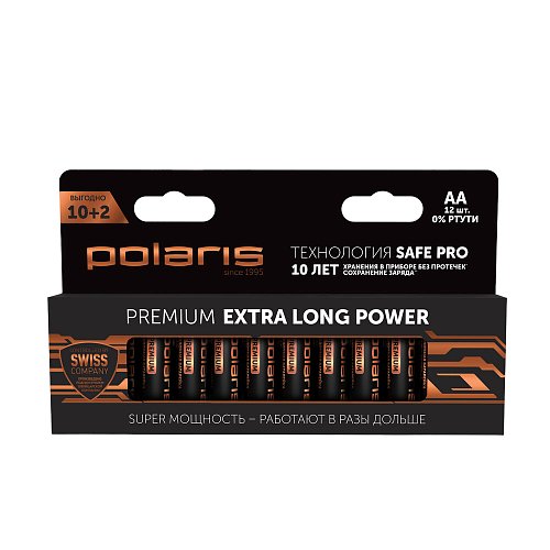 Alkalibatterien Polaris PB AA (12 Stück) Premium фото 1