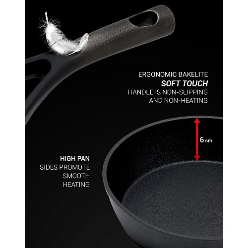 Frying pan for pancakes without lid Polaris PRO collection-24PC Ø24 см фото 8