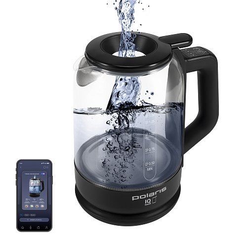 Electric kettle Polaris PWK 1712CGLD Wi-Fi IQ Home фото 1