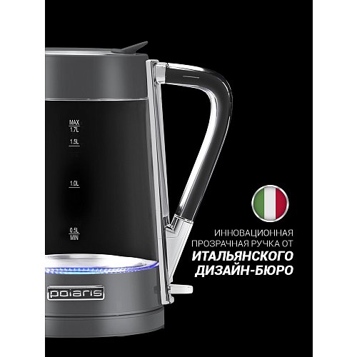 Чайнік Polaris PWK 1715CGL Water Way Pro фото 8