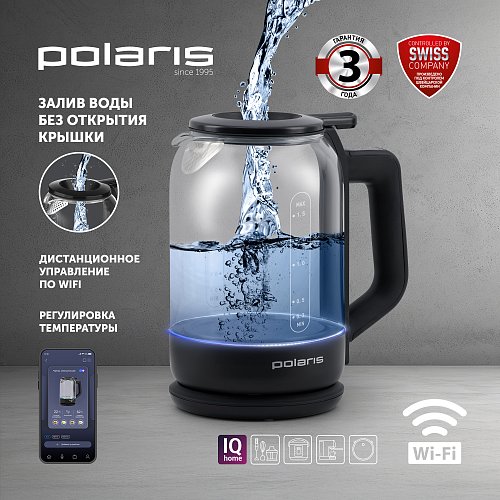 Чайнік Polaris PWK 1712CGLD Wi-Fi IQ Home фото 6