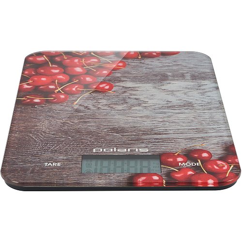 Electronic kitchen scales Polaris PKS 1046DG Cherry фото 4