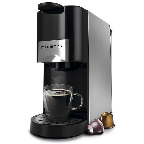 Espresso coffee maker Polaris PCM 2020 3-in-1 фото 1