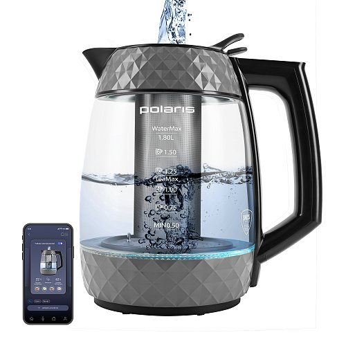 Чайнік Polaris PWK 1823CGLD WI-FI IQ Home фото 1