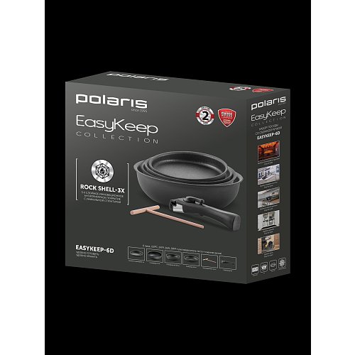 Polaris EasyKeep-6D ыдыс жинағы - 6 элемент фото 18