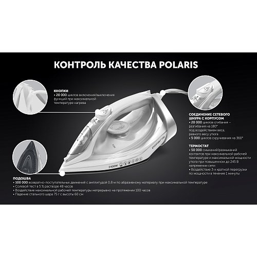 Прас Polaris PIR 2487AK 3m фото 12