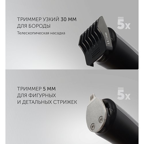 Машинка-тример для стрижки Polaris PHC 3019RC Retro фото 15