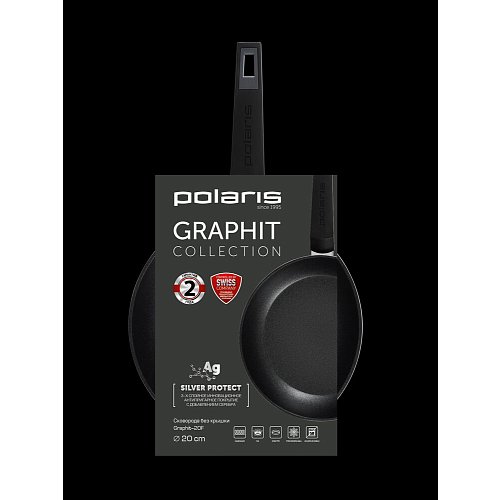 Патэльня Polaris Graphit-20F без вечка Ø20 см фото 13