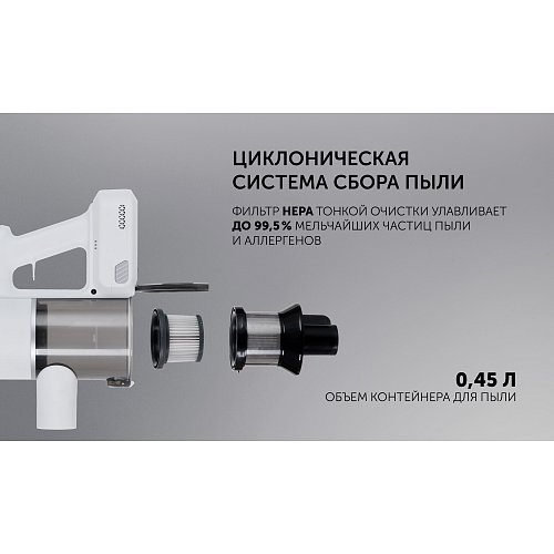 Бесправадны пыласос Polaris PVCS 3060 Express Clean фото 18