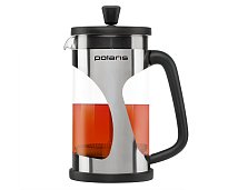 French press Polaris Enigma-600FP, stainless steel, 600 ml
