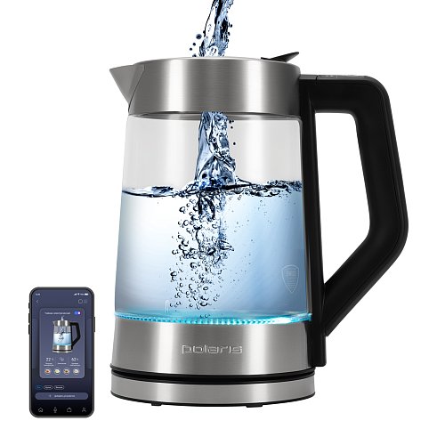 Чайнік Polaris PWK 1725CGLD Wi-Fi IQ Home фото 2