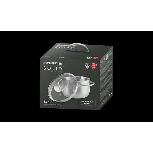 Кастрюль қақпақпен Polaris Solid-20C фото 15