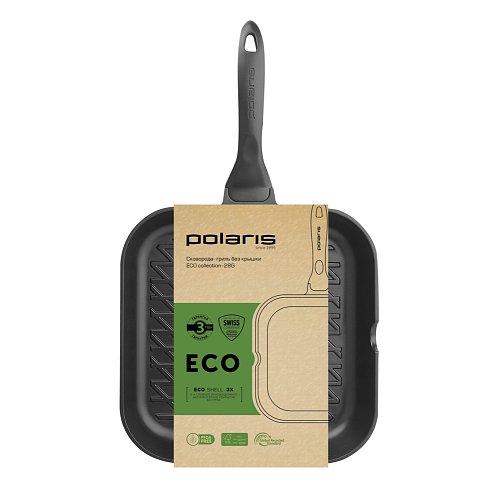 Grill pan Polaris ECO collection-28G without lid with removable handle Ø28 cm фото 2