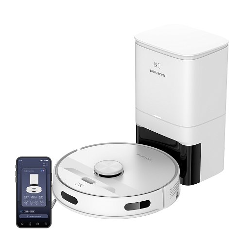 Робот-пилосос з пилонакопичувачем Polaris PVCRDC G2 6002 Wi-Fi IQ Home фото 1