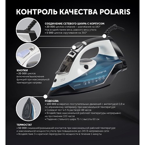 Үтік Polaris PIR 2420AK фото 10