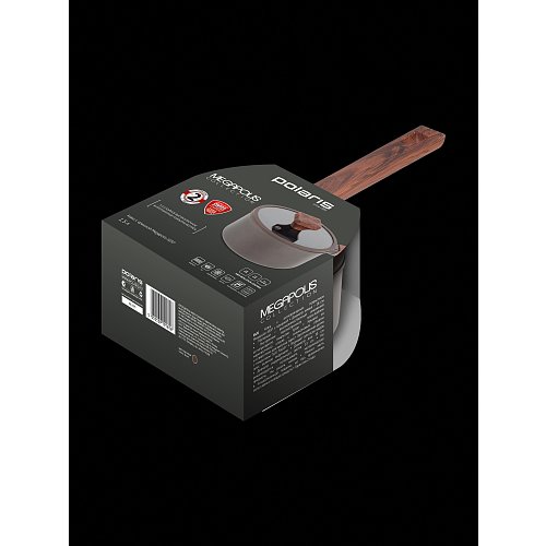 Ківш Polaris Megapolis-16SP з кришкою Ø16 см фото 11