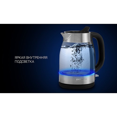 Чайнік Polaris PWK 1817CGL Water Way Pro фото 9