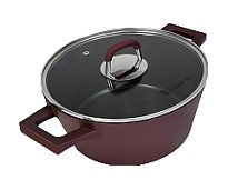 Cocotte avec couvercle Polaris Bourgogne-24C avec un dessus Ø24 cm (4 L)