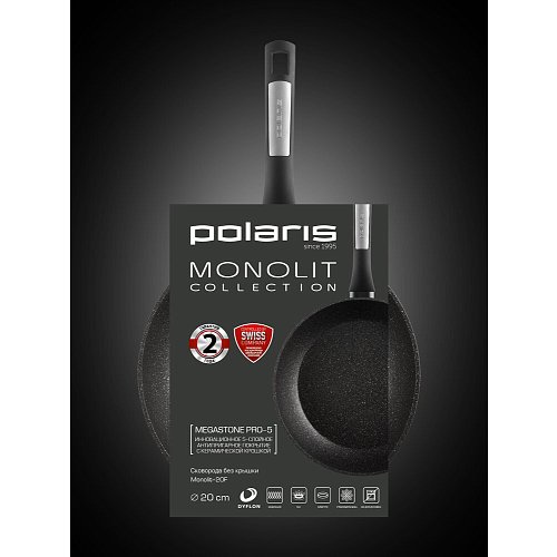 Патэльня без крышкі Polaris Monolit-20F фото 14