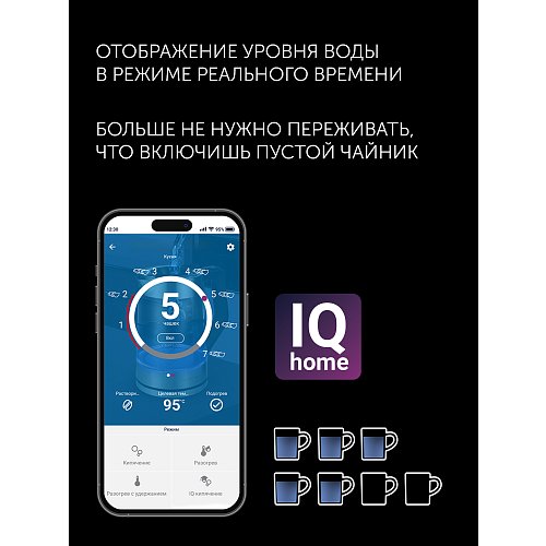 Шәйнек Polaris PWK 1755CAD Wi-Fi IQ Home фото 9