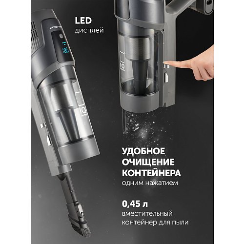 Сымсыз шаңсорғыш Polaris PVCSDC 3000 Wi-Fi IQ Home фото 25