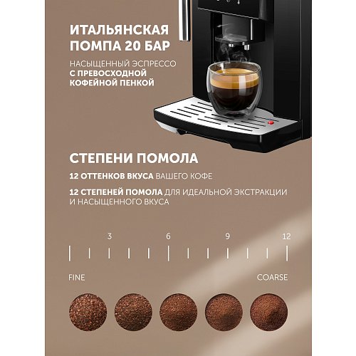 Кофемашін Polaris PACM 2041SW фото 6