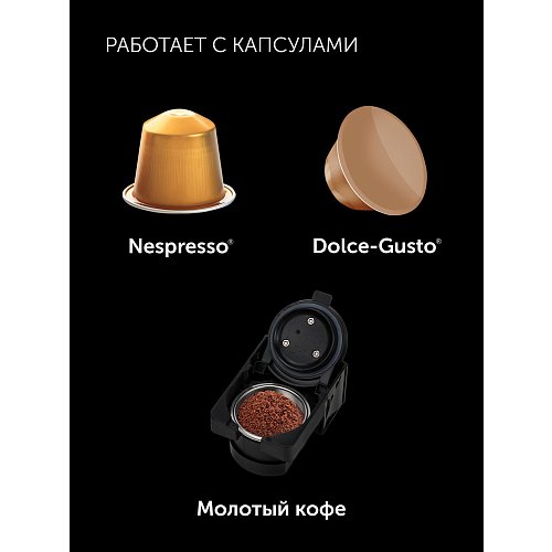 Кофеқайнатқыш Polaris PCM 2034 3-in-1 фото 11