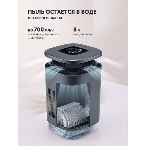 Миття повітря Polaris PAW 0808 Wi-Fi IQ Home фото 18