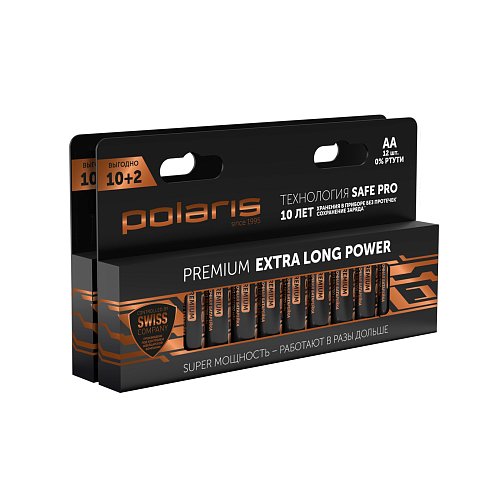 Батарэйкі шчолачныя Polaris PB AA (LR6) (24шт) Premium фото 1