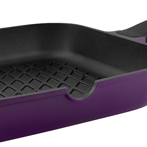 Сковорода гриль Polaris ECO collection-28G без кришки зі знімною ручкою Ø28 см фото 9