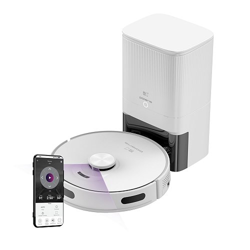 Шаң жинағышы бар робот шаңсорғыш Polaris PVCRDC G2 5002 Wi-Fi IQ Home фото 1