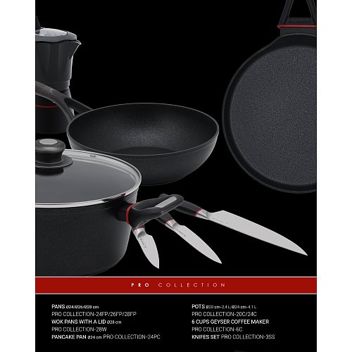 Fry pan without lid Polaris PRO collection-28W Ø28 см фото 6