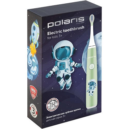 Электрычная дзіцячая зубная шчотка Polaris PETB 021 Kids фото 10