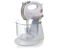 Hand mixer with bowl Polaris PHM 3006B grey