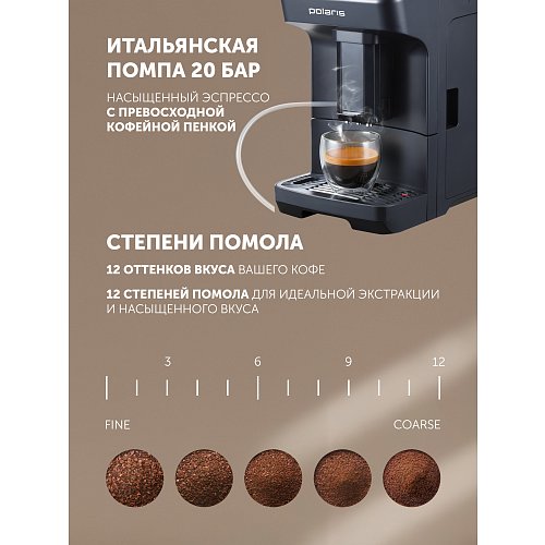 Кофе машинасы Polaris PACM 2056AC фото 8