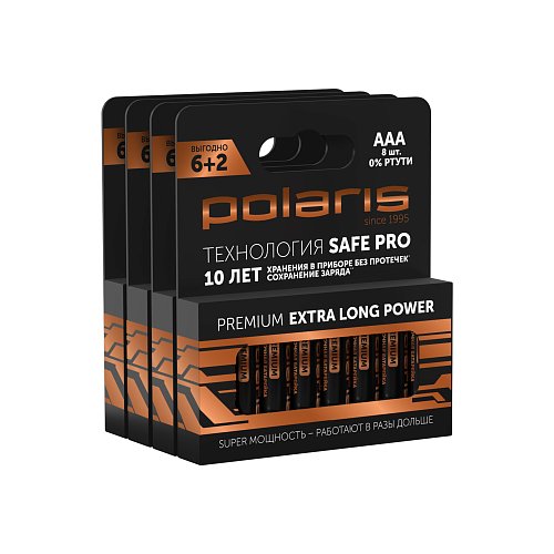 Батарэйкі шчолачныя Polaris PB ААА (32шт) Premium фото 1