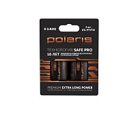 Батарэйкі шчолачныя Polaris PB LR20 (D) (2шт) Premium