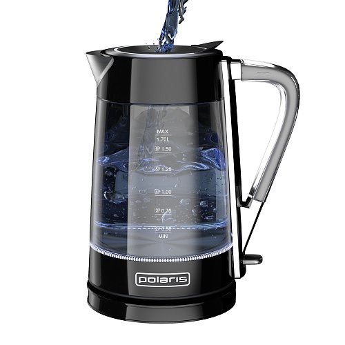 Electric kettle Polaris PWK 1715CGL Water Way Pro фото 1