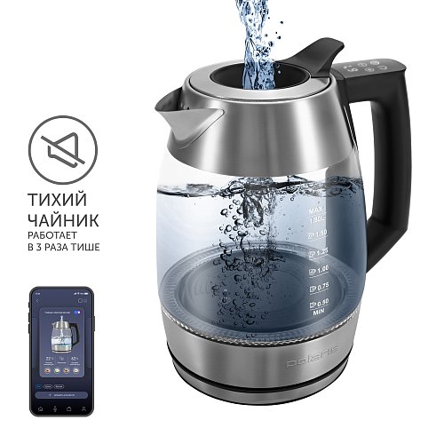 Kettle Polaris PWK 1841CGLD WI-FI IQ Home фото 1