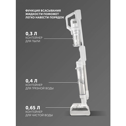 Пыласос мыйны партатыўны Polaris PVCW 8065 фото 24