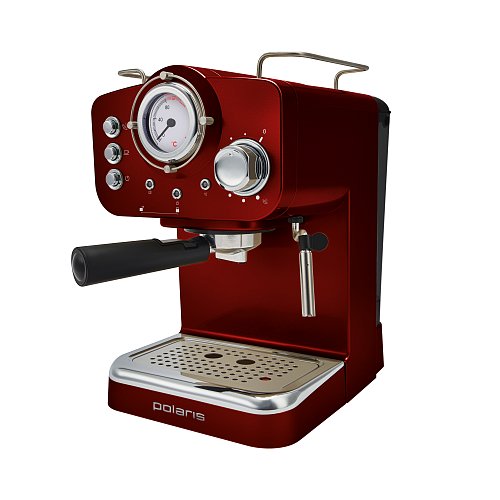 Кофеқайнатқыш Polaris PCM 1531E Retro фото