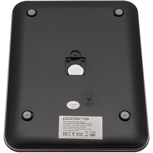 Electronic kitchen scales Polaris PKS 1046DG Cherry фото 7