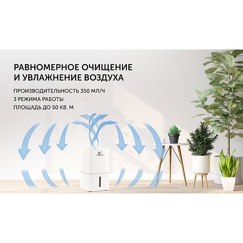 Мийка повітря Polaris PAW 0804 Wi-Fi IQ Home фото 7