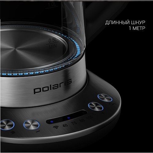 Чайник Polaris PWK 1775CGLD Wi-Fi IQ Home фото 16