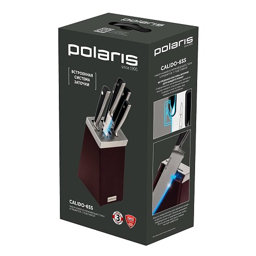 Набор нажоў Polaris Calido-6SS фото 7